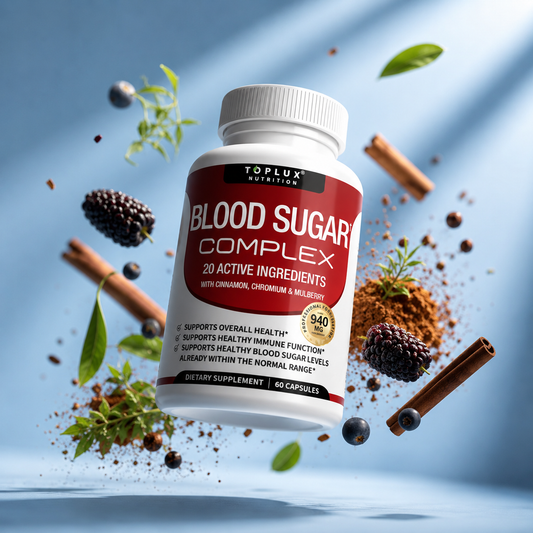 Blood Sugar Complex: Apoya niveles saludables de glucosa