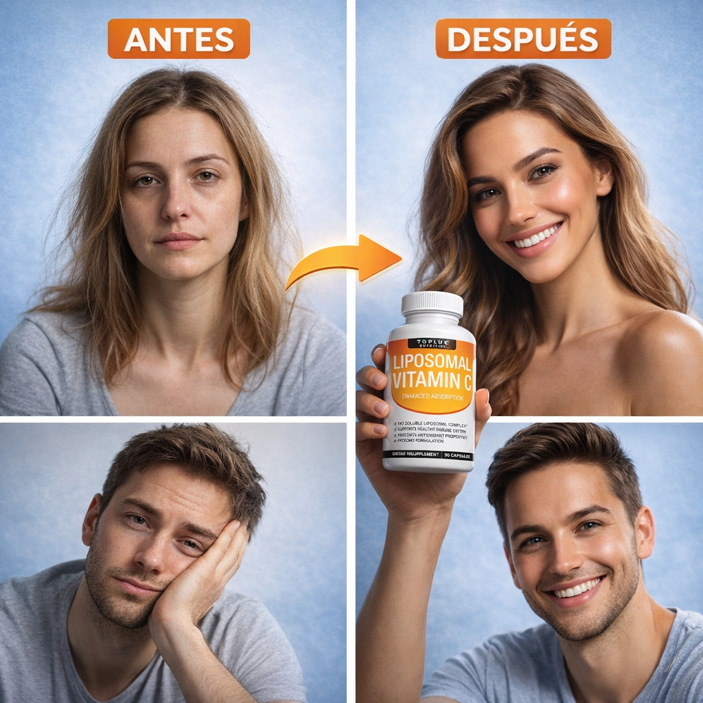 Vitamina C liposomal: Absorción superior para defensas fuertes.