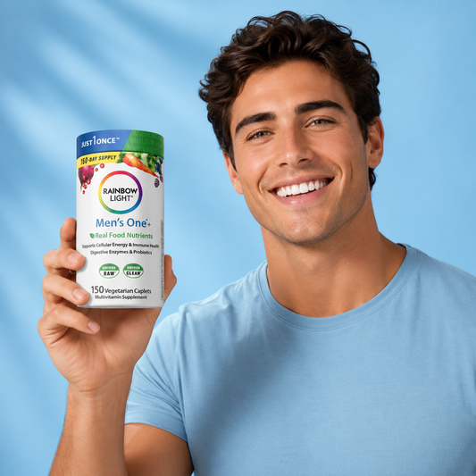 Rainbow Light Mens 150 Capsulas: Tu mejor versión, cada día.