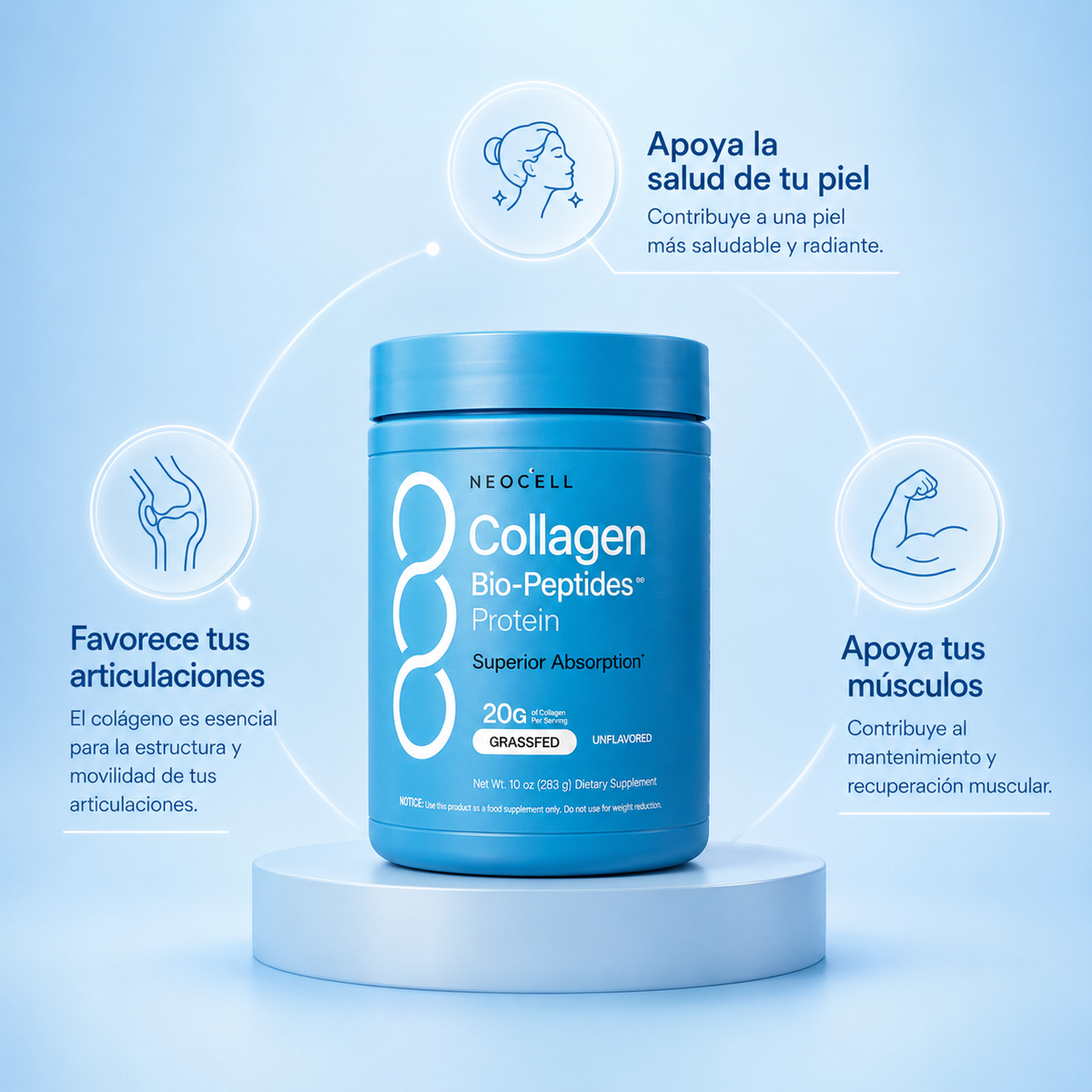 NeoCell Collagen: Fortalece y mejora la salud de tu piel